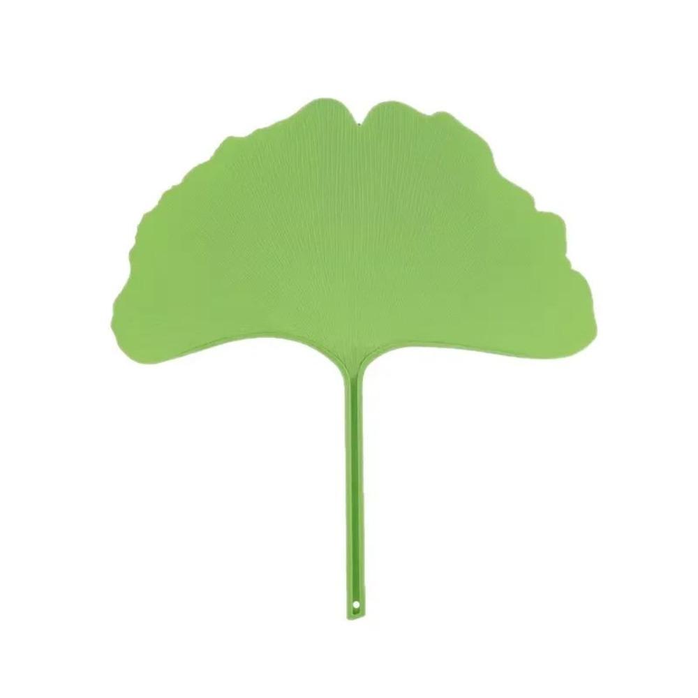 Durable Ginkgo Biloba Fan Artificial Summer Cooling Fan Portable Apricot Fan Summer