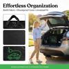 Electric Car Charger Storage Bag 1PCS Durable Waterproof Car Battery Cable Handled Bag EV Car Charging Gun Storage Organizer