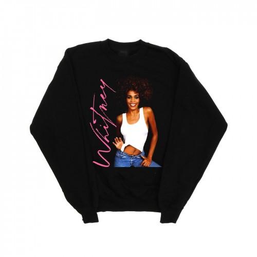 Whitney Houston Mens Whitney Smile Sweatshirt