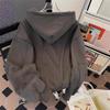 Мужская модная худи-кардиган 8XL, тяжелый, американский силуэт, деконструированная, для осени/зимы