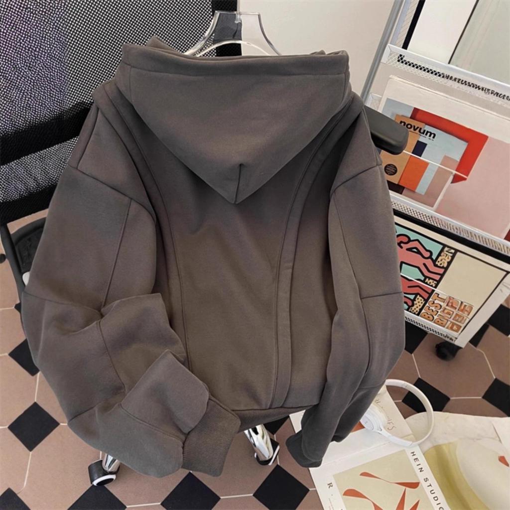 Мужская модная худи-кардиган 8XL, тяжелый, американский силуэт, деконструированная, для осени/зимы