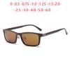 Diopter 0 -0 .5 -0 .75 To -6 Polarized Magnet Clip Nearsighted Eyeglasses Men Women Myopia Clear Lens Prescription Sunglasses