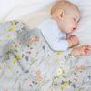 Плед 'Цветы середины лета' Устойчивый к пятнам Уютный Теплый Плед