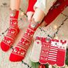 Women Christmas Socks Casual Winter Cartoon Socks Women Lady Girls Warm Cute Socks Christmas Gift