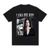 Футболка с принтом певицы Ланы Дель Рей Женская Модная Хип-Хоп Мужские Футболки Уличная одежда Харадзюку Футболка с коротким рукавом Унисекс Летняя ...