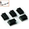 10X Автомобильный Провод Кабель Держатель Зажимы Органайзер Клейкая Клемма
