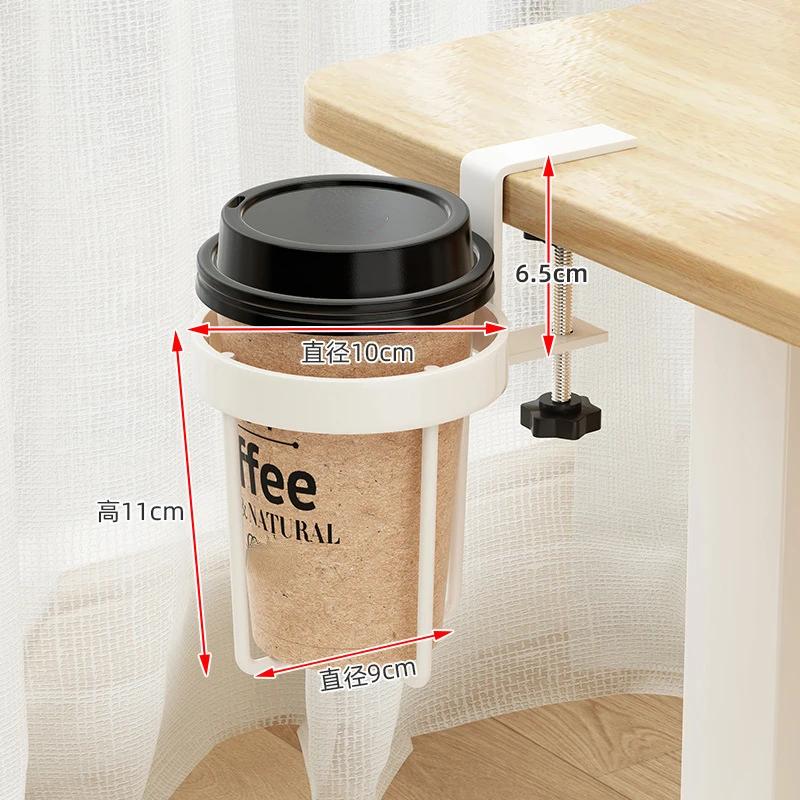 Multifunctional Storage Rack Cup Hanging Storage Holder Space Saving Holder Desktop Organizer Rack