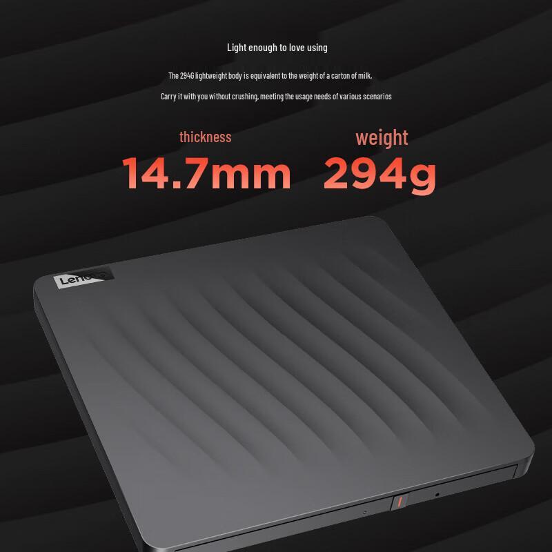 Lenovo DB75 Max USB External Optical Drive