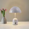 LED Mushroom Light USB Rechargeable 1800mAh Cordless Mushroom Table Lamp Creative Nordic Style Table Lamp for Bedroom/Restaurant