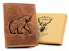 Large, Vertical Men's Wallet Made Of Genuine Leather - Always Wild