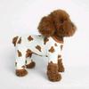Dog autumn and winter knitted bottoming shirt thermal bipeg teddy bear small dog cat dog clothes