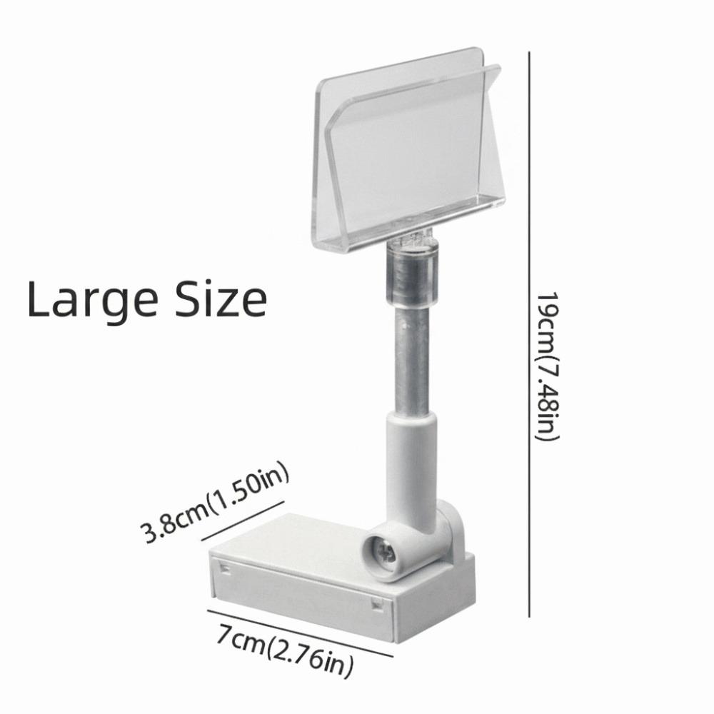 Heavy Duty Magnetic Label Holder Clip Sign Holder Display Price Tag Display Clip Retail Stores