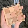 9 цветов матовые мерцающие тени для век Pallete блестящие тени для век водостойкие стойкие пигменты для глаз тени для век красота макияж косметический