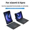 Leather Keyboard Case for Xiaomi Pad 5 6Pro 11 Inch Magnetic Detachable with Touch Control Bluetooth Keyboard