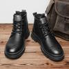 FashionHigh-Top Tooling Shoes Classic Boots Male Outdoor Desert Boots Fashion Men Footwear All-match Men Fashion Ankle Leather Boots