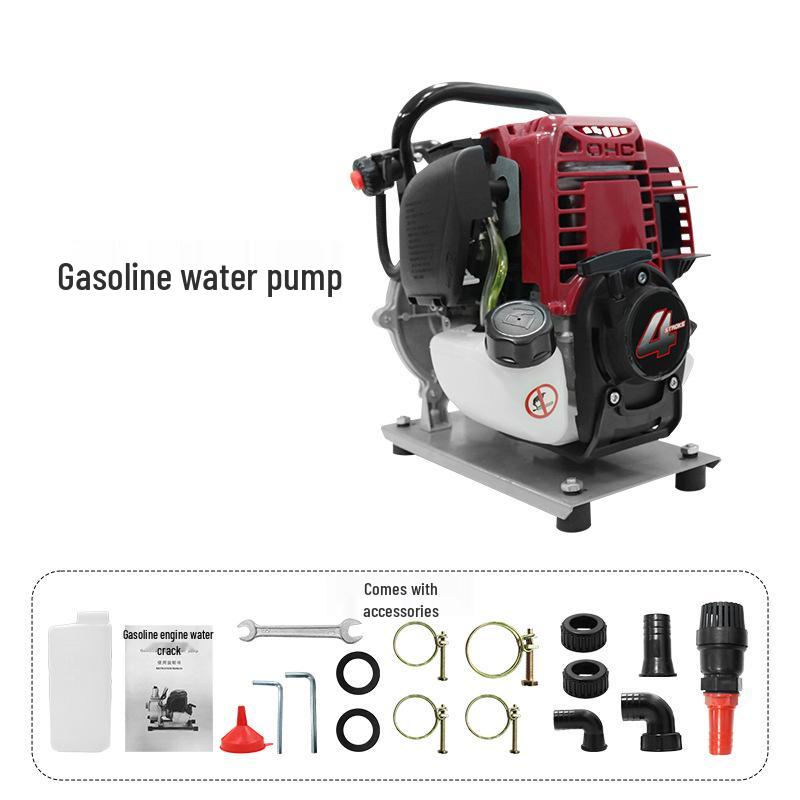 High-Power, Durable Four-Stroke Gasoline Water Pump