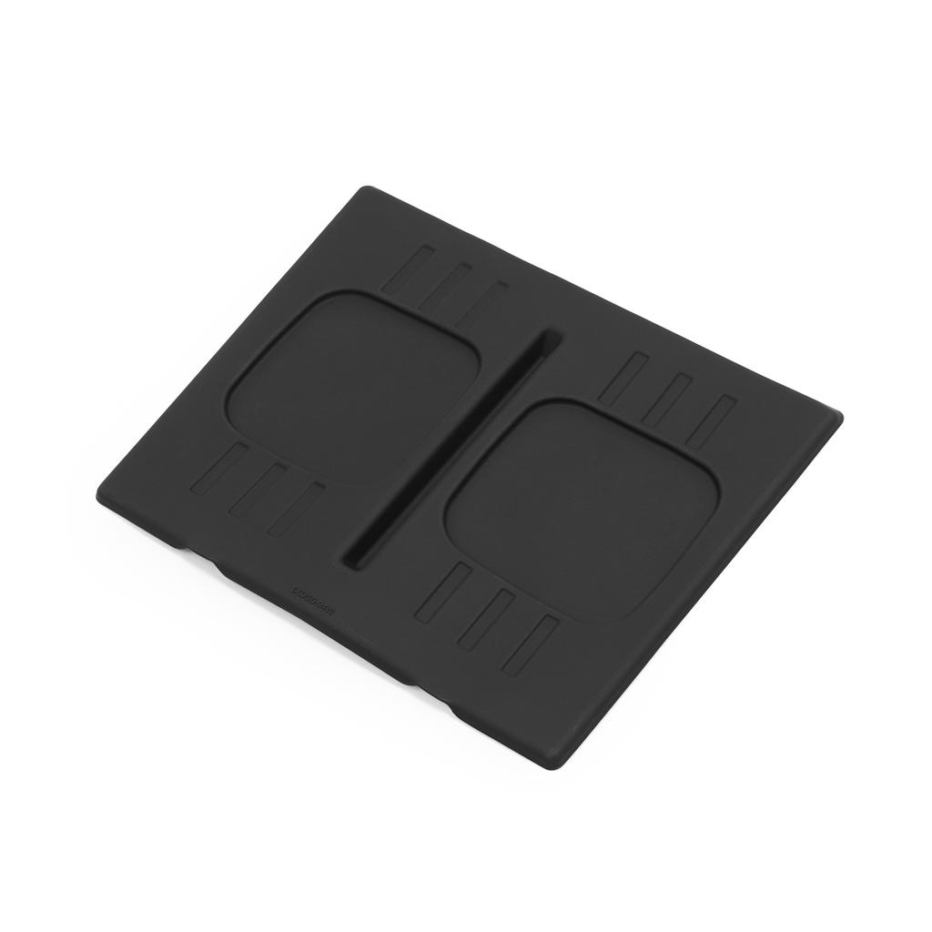 For Hyundai Santa Fe 2025 2025 Car Anti-Slip Pad Silicone Center Console Wireless Charger Interior Accessories Black