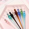 Stationery Filling Ink Calligraphy Vintage Handmade Fountain Pens Crystal Dipping Pen Glass Dip Pen