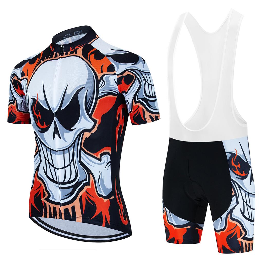 Spot Short-Sleeved Cycling Suit Men'S Team Version Road Bike Quick-Drying Breathable Cycling Shirt