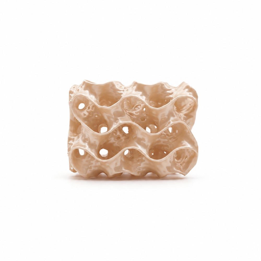 3D Printed Porous Fish Breeding Cave Hollow Out Wave-Shape Fish Tank Shrimp Hideout Multi Channel Plastic Small Fish Safe Refuge