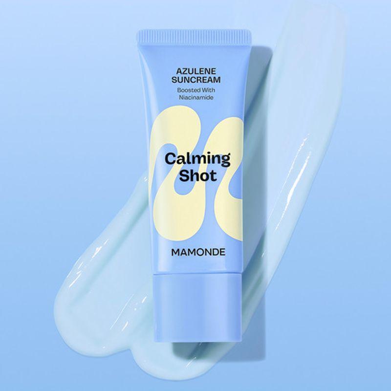 Успокаивающий солнцезащитный крем с азуленом SPF50+PA++++ 35 мл
