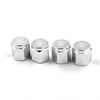 AAV1 4PC Metal Car Styling Wheel Tire Air Valve Caps Stem Cover For Porsche Cayenne Panamera Macan Boxster Cayman 718 911 Sticker