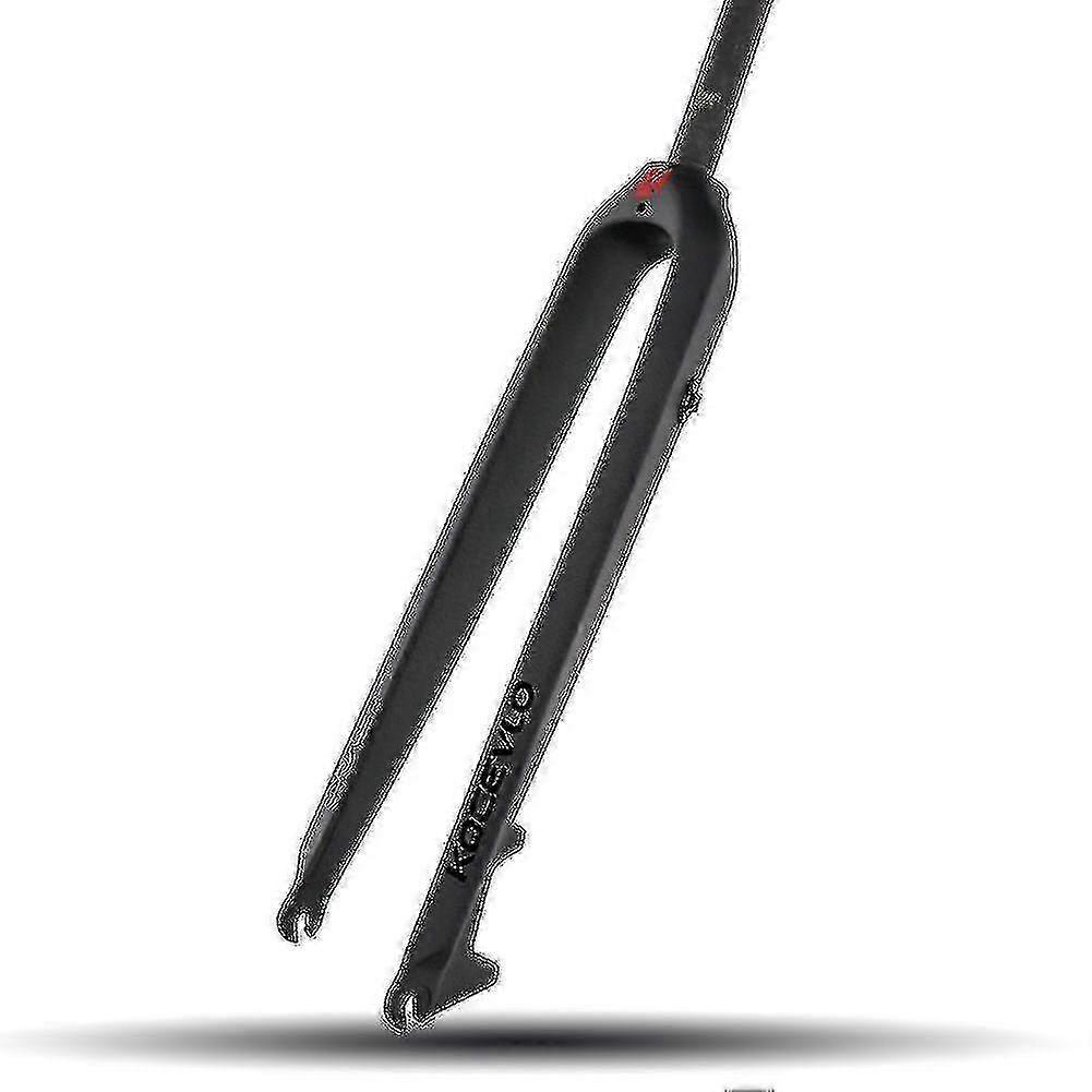 1mor 3k Carbon Fiber Bike Fork 1-1/8inch Rigid Disc Brake Bicycle Forks Straight Tube 28.6mm,29er -bp
