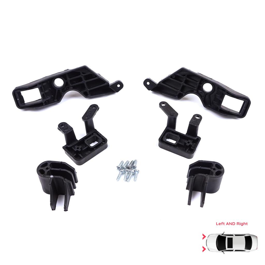 EHL582 Комплект кронштейнов для крепления фары, левая и правая сторона для Citroen C Elysee DD 2017-2024﻿ Facelift 9817298480