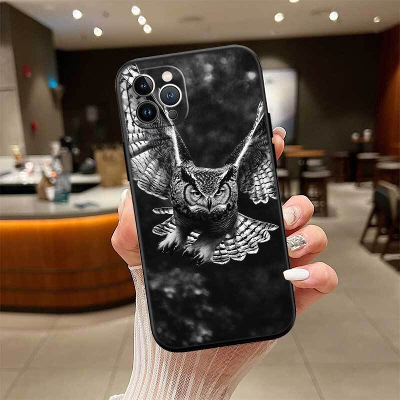 Мультяшный чехол для телефона с совой для Motorola Edge 60 60s 70 G86 G56 G54 E14 G04S G45 G54 G64 X30 X40 X50 S30 S50 Pro Power Tylus