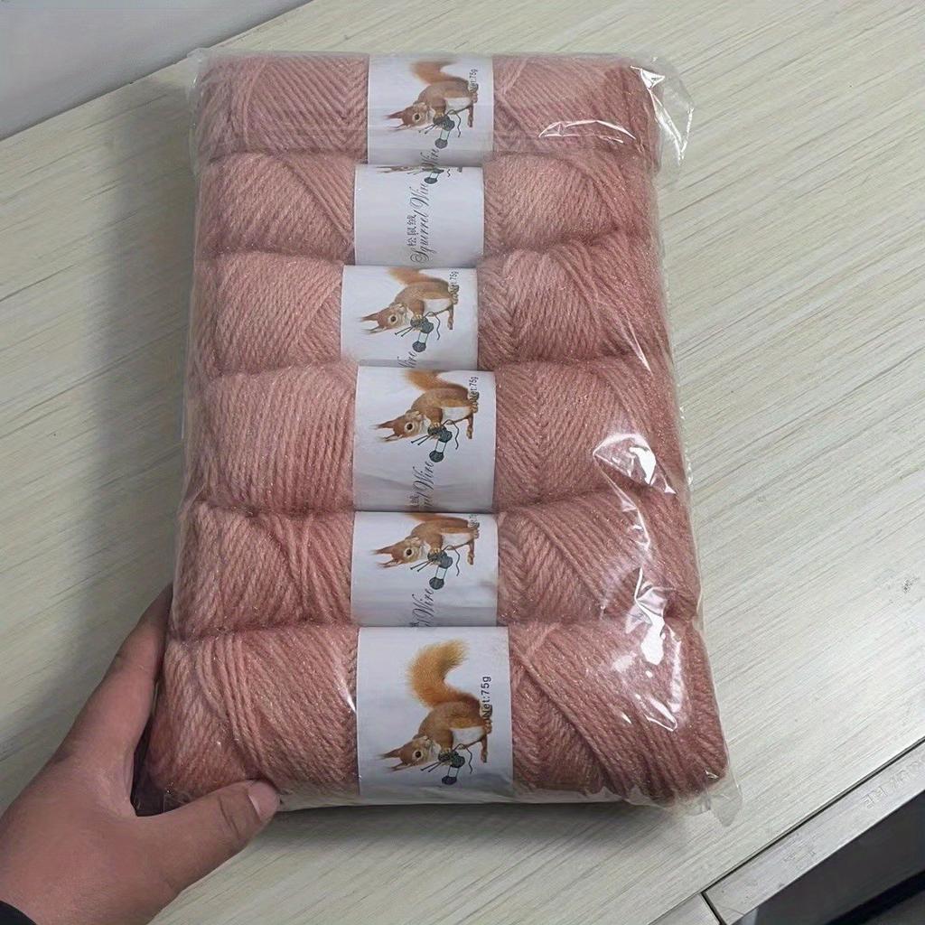 6 шт./75 г/шт. Однотонная мягкая пряжа для вязания спицами и крючком Свитера, Шарфы, Шапки для детей, Мягкая толщина, Пряжа для вязания крючком