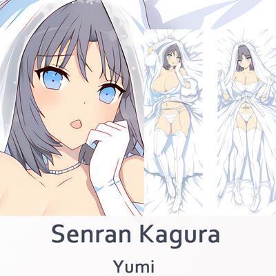 Наволочка Senran Kagura Yumi Dakimakura, наволочка для тела, чехол для подушки «сделай сам», домашнее постельное белье, двусторонний принт