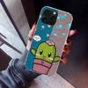 Cartoon Plant Cactus Phone Case For iPhone 17 Air 16 15 Pro Max 14 Plus 13 Mini 12 11 Cover 7 8 SE Silicone Shell Print Fundas 1