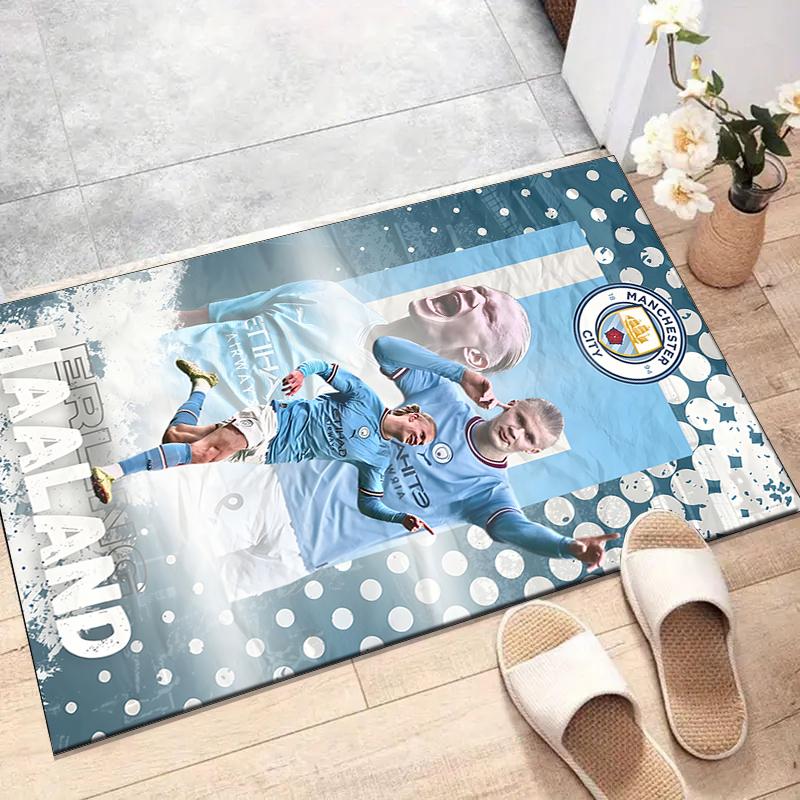 1pc Haaland13 Design Printed Area Rug Carpet for Bedroom Living Room Home Decor Rugs Mat Non Slip Mat Rug for Bedside