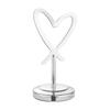 Stainless Steel Seat Card Holder Banquet Greeting Card Stand Hotel Restaurant Buffet Menu Clip Wedding Party Table Name Card Holder Home Supplies