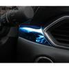 Для Mazda CX-5 KF CX8 2017-  2024 Панель накладка полоска на центральную консоль и приборную панель из углеродного волокна Аксессуары Стайлинг автомобиля