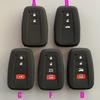 Силиконовый чехол для автомобильного ключа для Toyota Corolla Prius Camry V70 C-HR RAV4 Hybrid Highlander Altis Land Cruiser Prado 150 Avalon