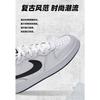 Nike Court Borough Low 2 White Black GS BQ5448-104