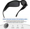 Cyberpunk Futuristic Sunglasses For Women Men Street Trendy  Shades Glasses Personality Super Cool Photography Sun Protection