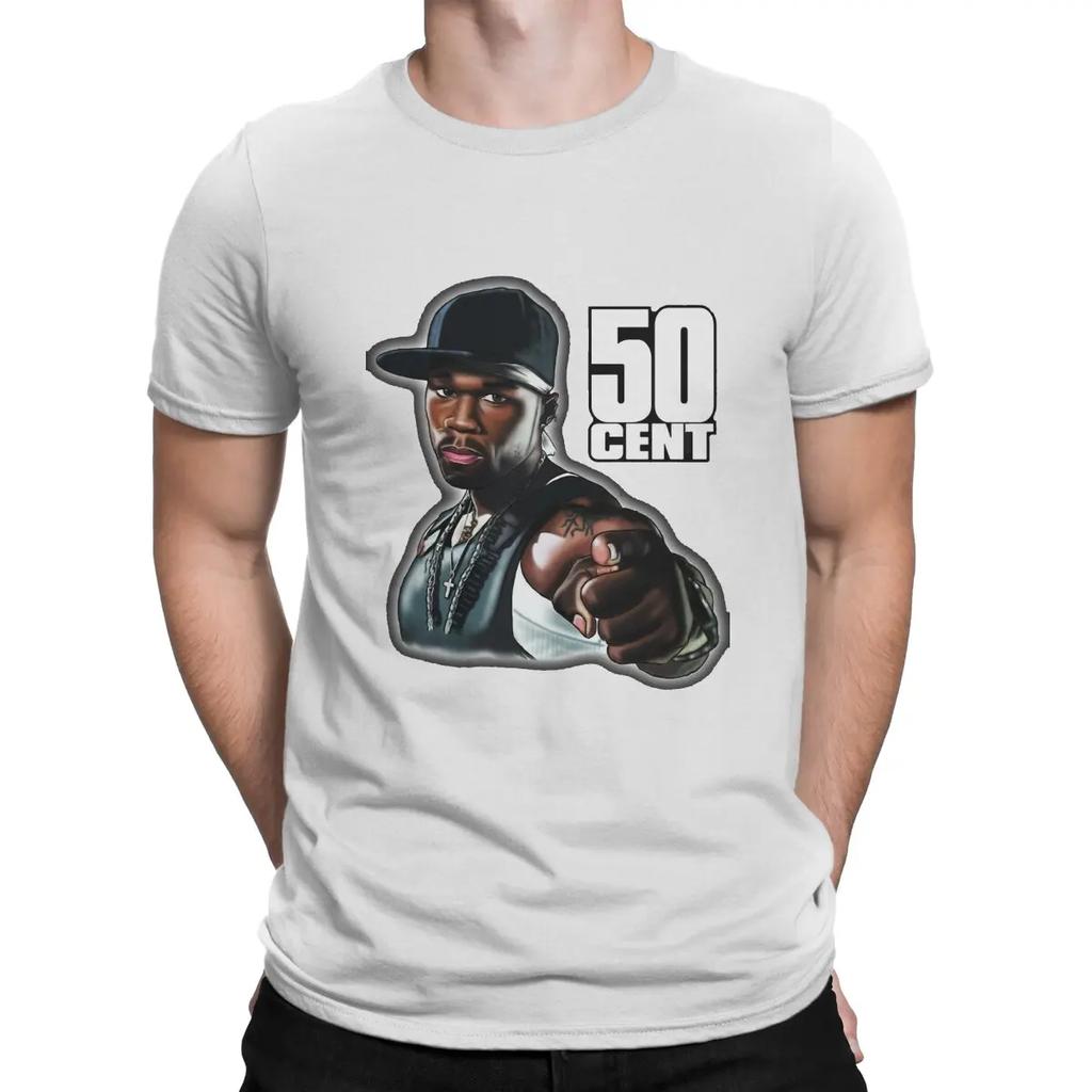 Popular American Rap Singer Special TShirt 50 Cent Casual T Shirt Newest T-shirt For Adult Unisex
