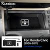 Для Honda Civic 8-го поколения 2005 2006 2007 2008 2009 2010 2011 Беспроводное зарядное устройство для автомобиля Держатель для зарядки мобильного телефона Плата зарядного устройства 15 Вт