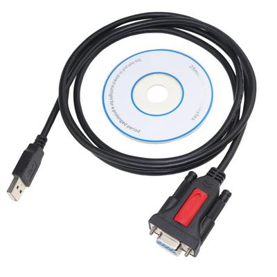 Новый 1,5 м USB-RS232 гнездовой последовательный адаптер 9-контактный принтер соединительный кабель-конвертер