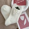 Fruit Knitted Strawberry Socks Thick Cotton Hosiery Warm Korean Style Socks  Women