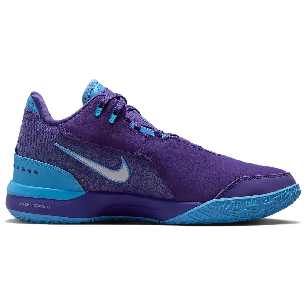 Nike Кроссовки Zoom LeBron NXXT Gen AMPD EP Summit Lake Hornets Unisex Purple Field-Purple Metallic-Silver FJ1567-500
