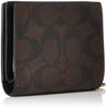 Bifold Wallet C3309 Signature IMAA8 [Coach] Women's Im/Brown/Black [Item]