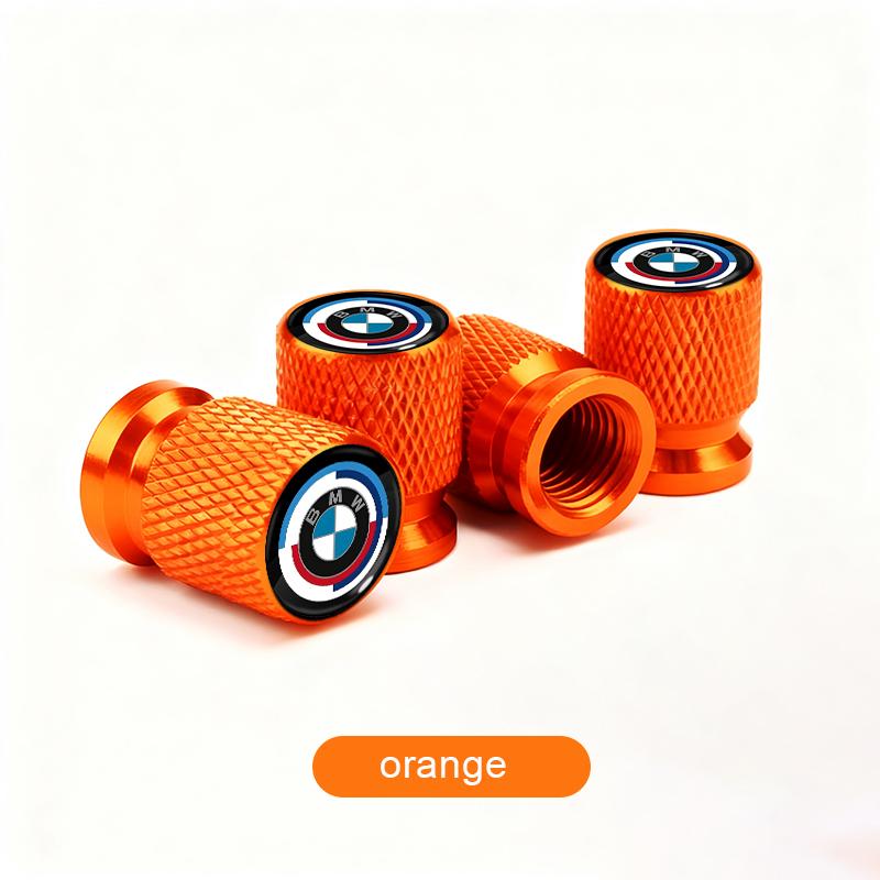 NXEW6 Car Wheel Tire Valve Cap Dustproof Protector Cover Personalized Decoration For BMW X3 X5 M5 M3 E46 E90 E60 F10 E39 F30 E36 G30