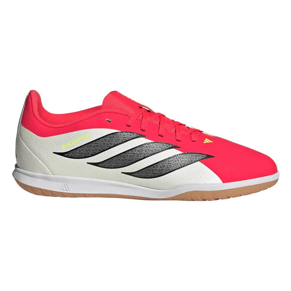 Adidas predator club in sala j indoor soccer shoes red