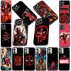 Чехол для телефона Deadpool Marvel Dead Pool для Motorola Moto Edge 70 60 Fusion NEO Pro G Stylus G56 G96 G52 G04 G05 20 Мягкий чехол