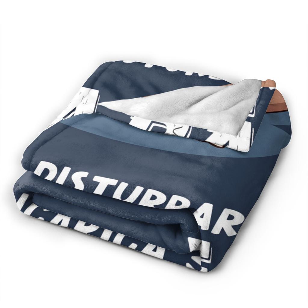 Soft Warm Blanket Travel Office Grandpa Tv Sleeping Throw Blanket Flannel Bedspread For Couch Bed Fluffy Sofa Bed Cover