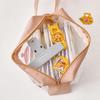 Capybara Transparent Pencil Case Large Capacity Cute Pen Bag Kawaii Cosmetic Bag School Study Stationery Office Supplies