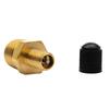 1/4" NPT воздушный клапан баллона, никелированный латунный разъем для компрессора